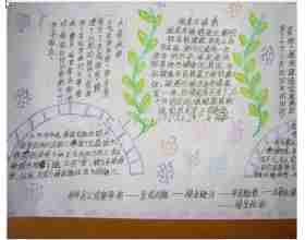 自然美景科普手抄报内容