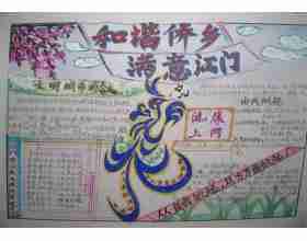 和谐侨乡文明城市手抄报