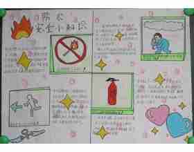 防火安全小知识手抄报